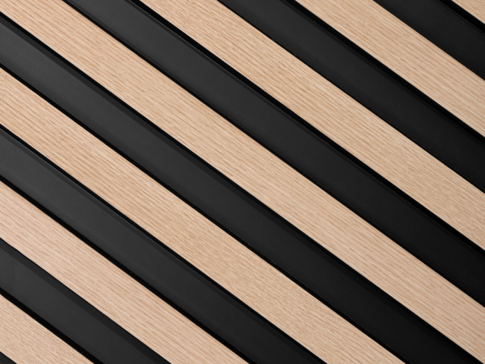 Panou riflat Polimer Rigid Polyforce Mardom Largo 2700x115x20mm L0302 Light Oak [3]