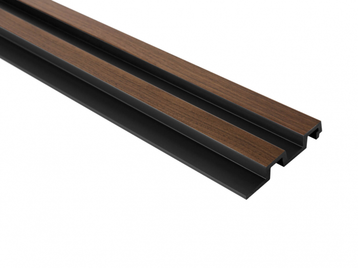 Panou riflat Polimer Rigid Polyforce Mardom Largo 2700x115x20mm L0304 Dark Oak [4]