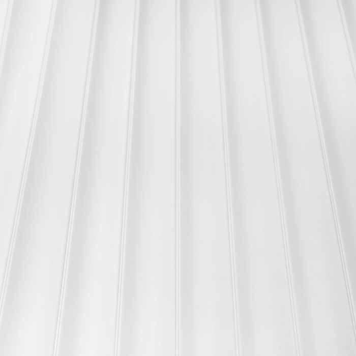 Panou riflat Polimer Rigid Polyforce Mardom Lumio WP002 2700x247x11.5mm alb vopsibil [2]