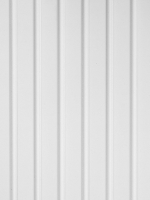 Panou riflat Polimer Rigid Polyforce Mardom Medio 2000x121x12mm L0201T Alb Mat [8]