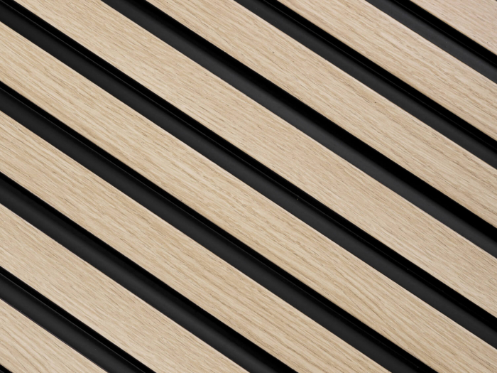 Panou riflat Polimer Rigid Polyforce Mardom Medio 2700x121x12mm L0202 Light Oak [6]