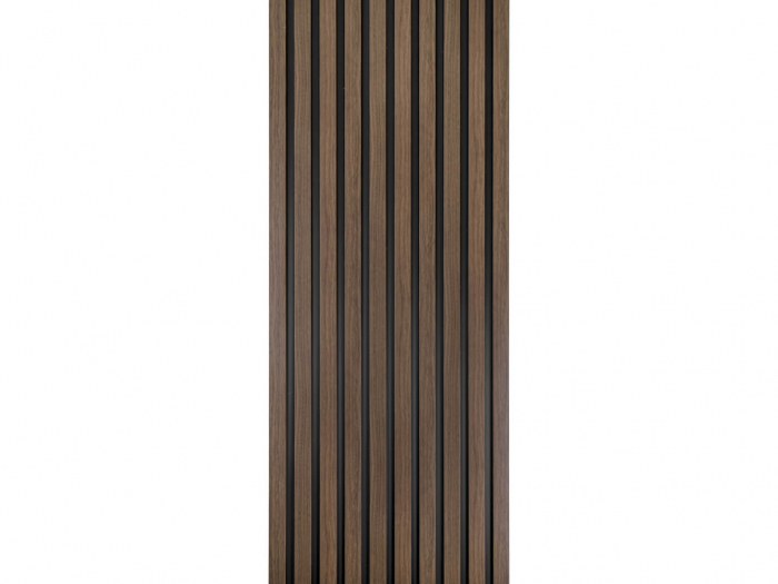 Panou riflat Polimer Rigid Polyforce Mardom Medio 2700x121x12mm L0204 Dark Oak [9]