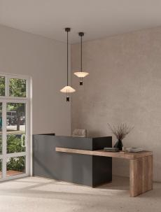 Pendul Nova Luce ANAFI 9695276 Sandy Black Carbon Steel, Aluminium,Acrylic & Glass LED 8W 425lm 3000K IP20 [4]