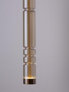 Pendul BENTO Nova Luce 9030550 LED 12 W, 1526 lm, 3000K IP20 Gold Cognac [4]