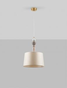 Pendul DAMO Nova Luce 9009146 1xE27 IP20 Antique Brass [1]