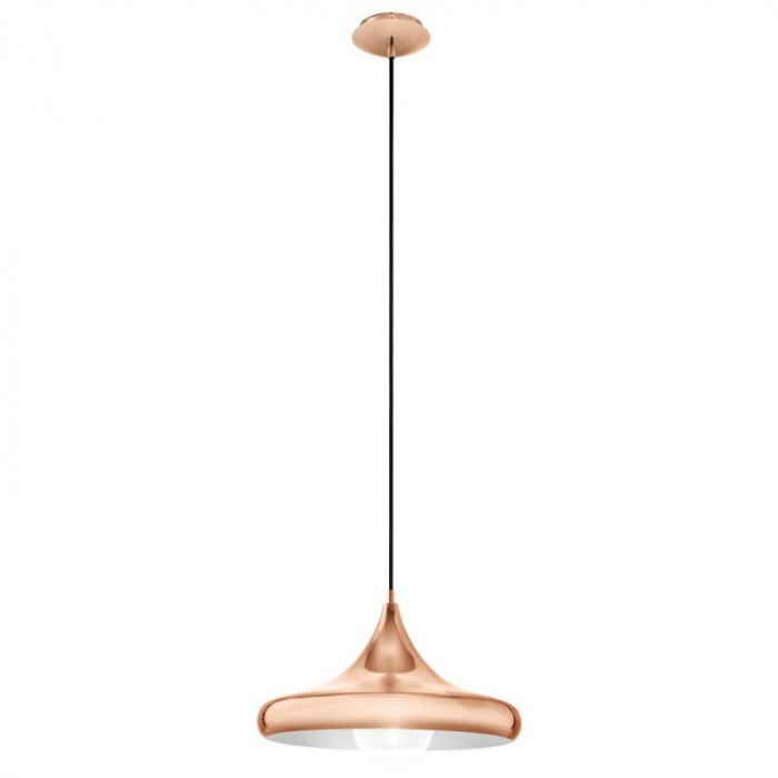 Pendul EGLO Coretto 2, 1xE27, 1x60W, Otel, Cupru - 94742 [2]