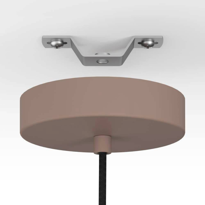 Pendul EGLO Gaetano 2 39948 E27 1X40W 220-240V,50/60Hz H 1500mm x Ø450mm otel mocha sticla cristal/otel mocha/gold IP20 [3]