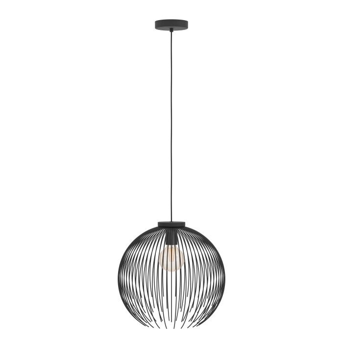 Pendul EGLO Venezuela 901002 E27 1X40W 220-240V,50/60Hz H 1100mm x Ø400mm otel negru  IP20 [4]
