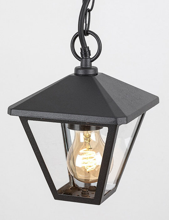 Pendul exterior Rabalux Paravento E27 aluminiu black stil clasic, IP44 7149 [4]