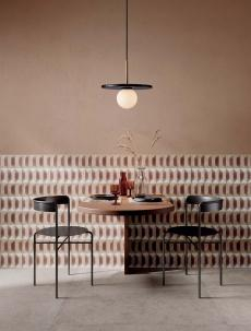 Pendul Nova Luce IDOR 9501252 Black Marble & Opal Glass G9 1x5W IP20 [2]