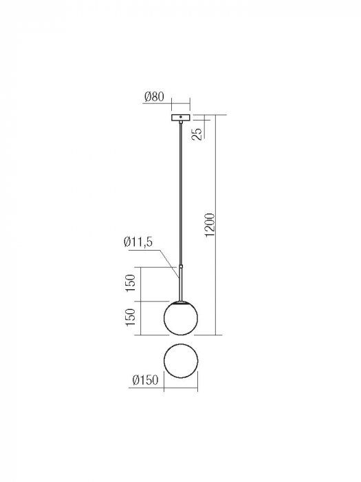 Pendul LUMYO NIVA 26231 E14 1x28W Metal Gold Abajur Sticla Opal IP20 [2]