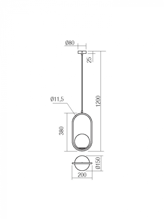 Pendul LUMYO NIVA 26241 E14 1x28W Metal Gold Abajur Sticla Opal IP20 [2]