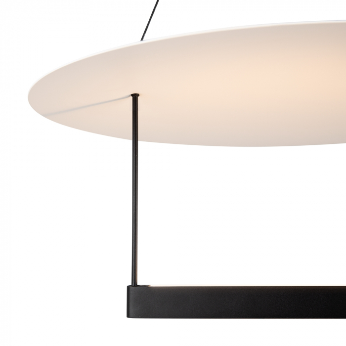 Pendul Maytoni Ambience MOD280PL-L23B3K LED 23W 3000K 1000lm Aluminiu Black IP20 [2]