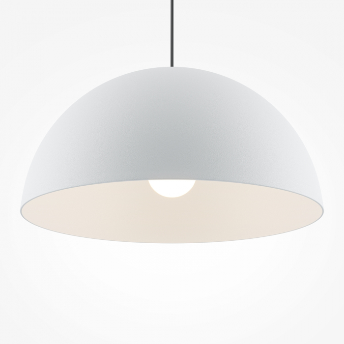 Pendul Maytoni Basic colors MOD168PL-01W E27 1x40W -  Metal White IP20 [3]