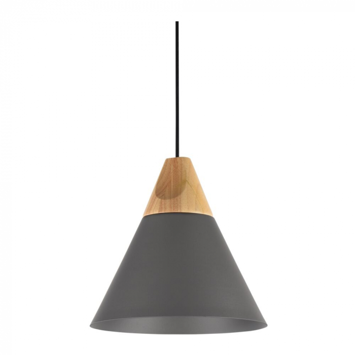 Pendul Maytoni Bicones P359-PL-220-C E27 1x60W -  Metal/Wood Black/Brass IP20 [5]