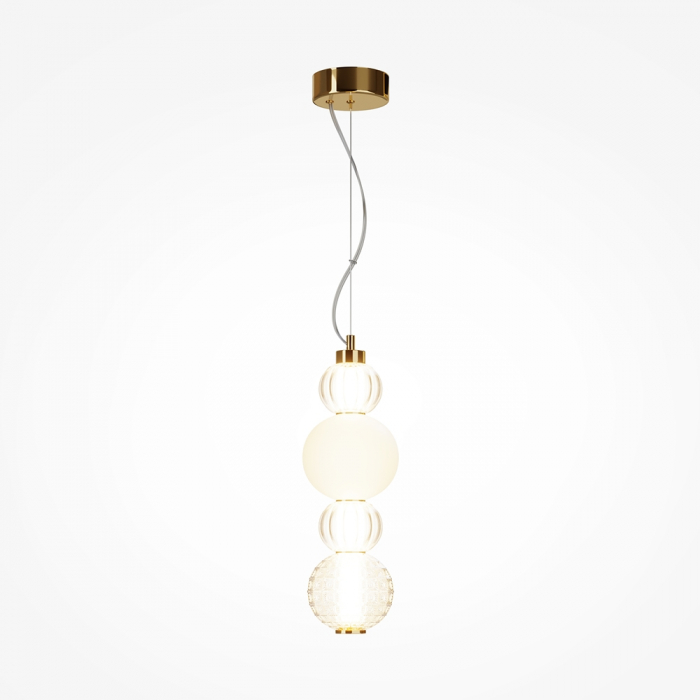 Pendul Maytoni Collar P069PL-L17G3K LED 17W 3000K 950lm Meetal Gold IP20 [3]