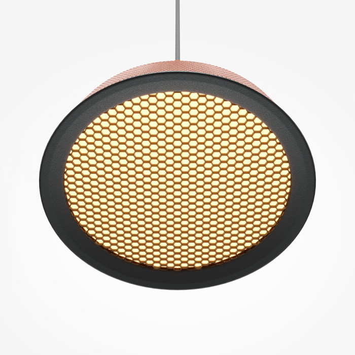 Pendul Maytoni El MOD041PL-L15TR3K LED 12W 3000K 700lm Aluminiu Red IP20 [2]