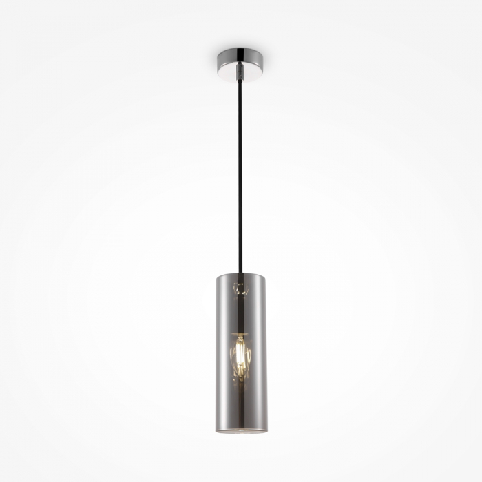 Pendul Maytoni Gioia P011PL-01CH E14 1x40W -  Metal/Glass Chrome/Fume IP20 [3]