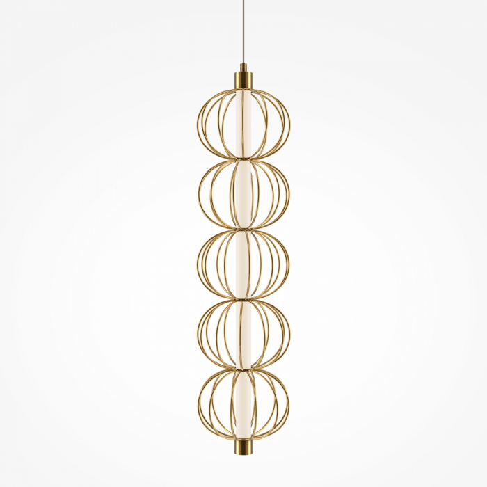 Pendul Maytoni Golden Cage MOD216PL-L10G3K LED 17W 3000K 1050lm Metal Gold IP20 [3]