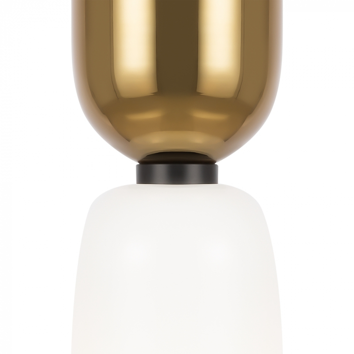 Pendul Maytoni Memory MOD177PL-01G E14 1x40W -  Metal Black/Gold IP20 [2]