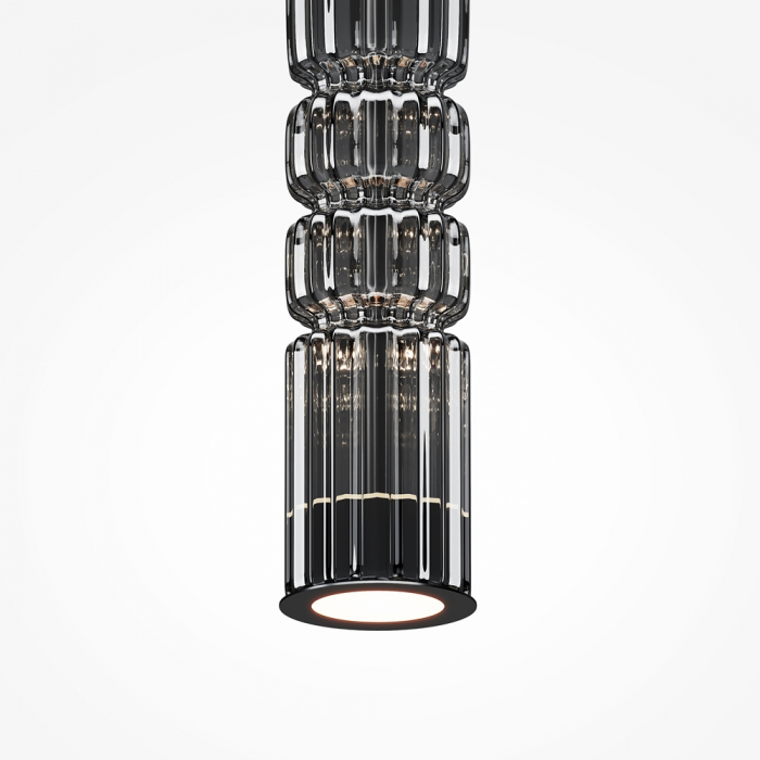 Pendul Maytoni Ordo MOD272PL-L12B3K LED 12W 3000K 1600lm Metal/Glass Black IP20 [2]