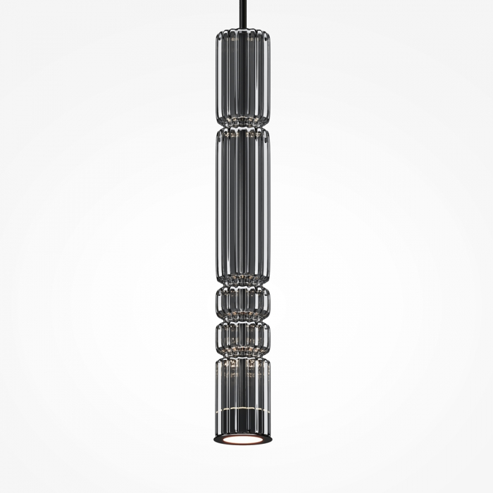Pendul Maytoni Ordo MOD272PL-L12B3K LED 12W 3000K 1600lm Metal/Glass Black IP20 [4]