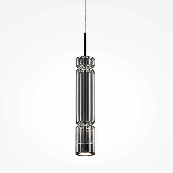Pendul Maytoni Ordo MOD272PL-L12B3K1 LED 12W 3000K 1600lm Metal/Glass Black IP20 [4]