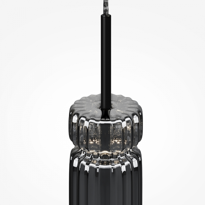 Pendul Maytoni Ordo MOD272PL-L12B3K1 LED 12W 3000K 1600lm Metal/Glass Black IP20 [3]