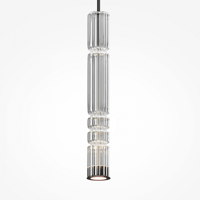 Pendul Maytoni Ordo MOD272PL-L12CH3K LED 12W 3000K 1600lm Metal/Glass Chrome IP20 [4]