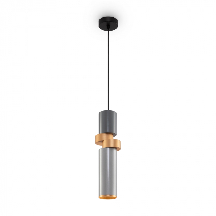 Pendul Maytoni Palette MOD303PL-01CFL2 GU10 1x40W -  Metal Grey/Gold IP20 [4]