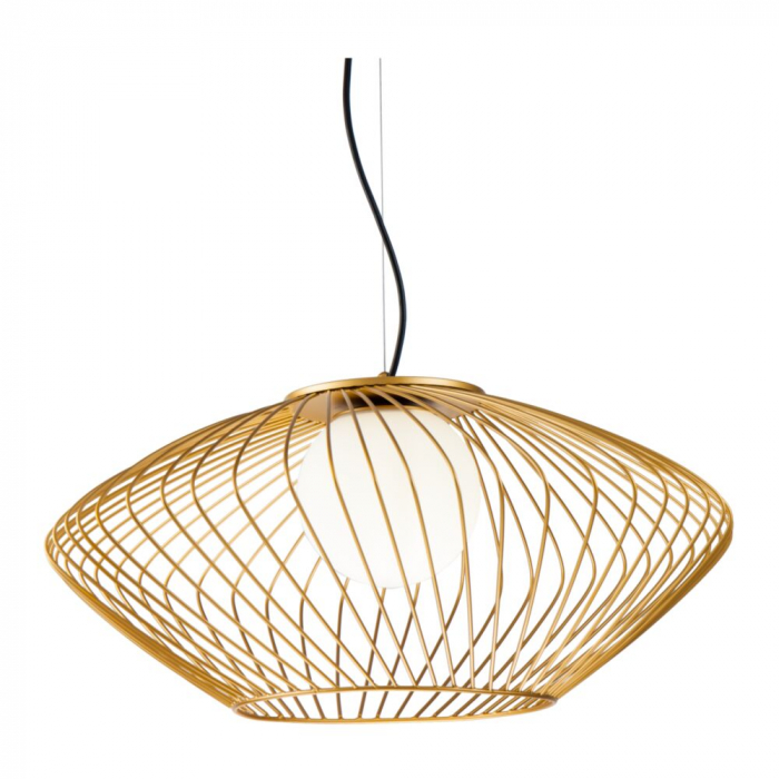 Pendul Maytoni Plec P364PL-01G E27 1x60W -  Metal Gold IP20 [4]