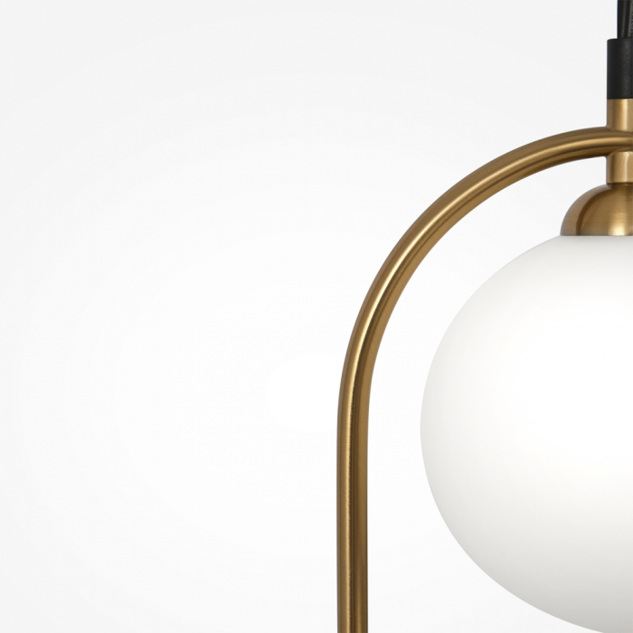 Pendul Maytoni Ring MOD013PL-02BS1 G9 2x25W -  Metal/Glass Gold IP20 [3]