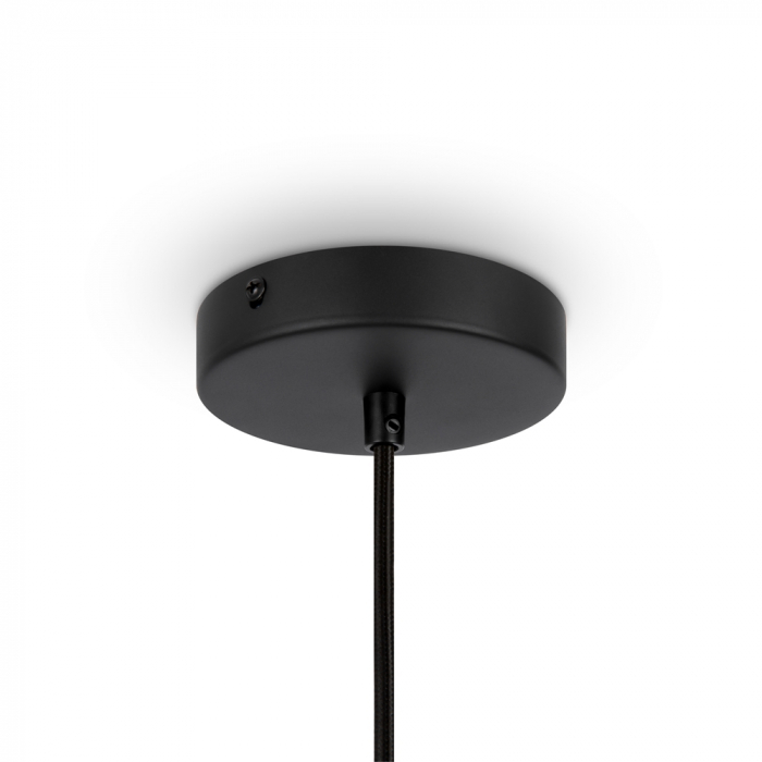 Pendul Maytoni Roots MOD191PL-01W E27 1x40W -  Metal/Wood Black IP20 [4]