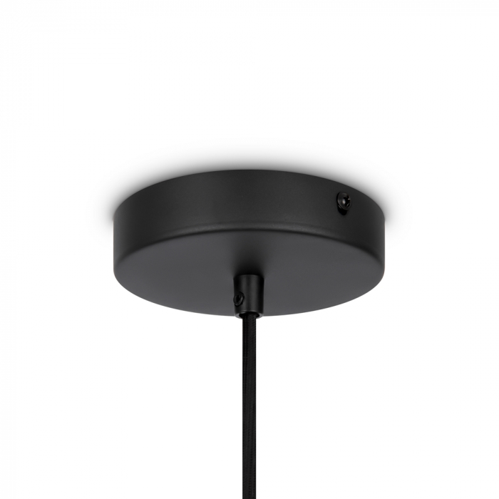 Pendul Maytoni Roots MOD192PL-01W E27 1x40W -  Metal/Wood Black IP20 [4]