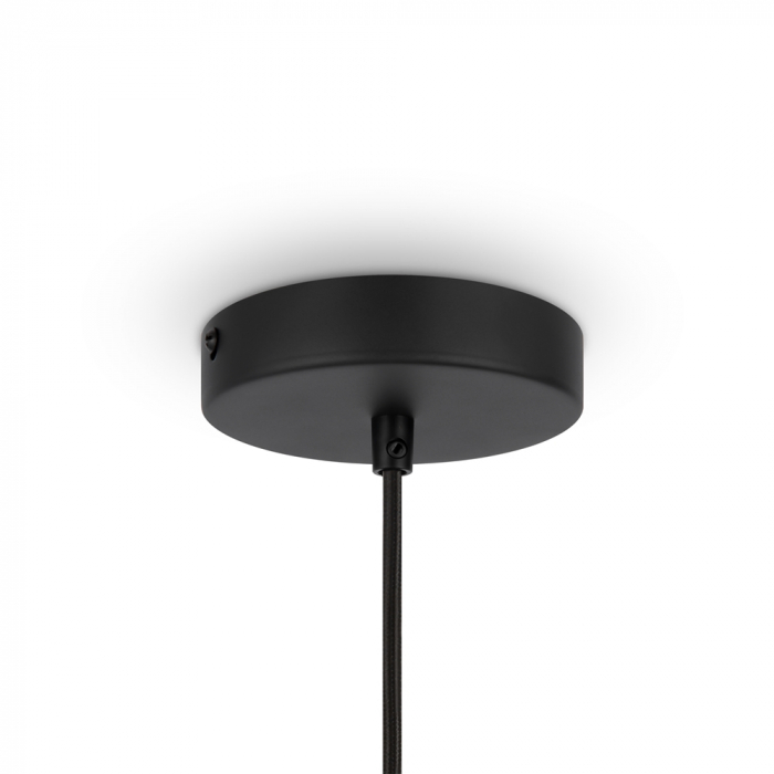 Pendul Maytoni Roots MOD197PL-01W E27 1x40W -  Metal/Wood Black IP20 [4]