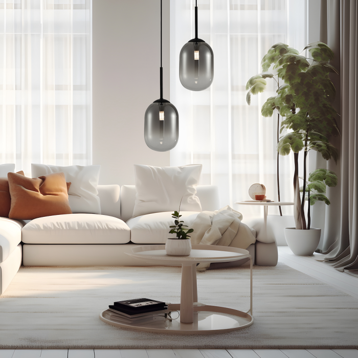 Pendul Milagro Alias  1xG9 max 8W   230V/50Hz Black Metal & Sticla IP20 [4]