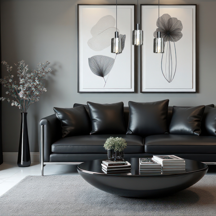 Pendul Milagro Arcadia E27 3xE27   230V Black Metal & Sticlă IP20 [4]