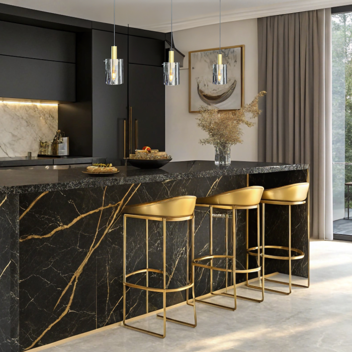 Pendul Milagro Arcadia E27 3xE27   230V Gold Metal & Sticlă IP20 [4]