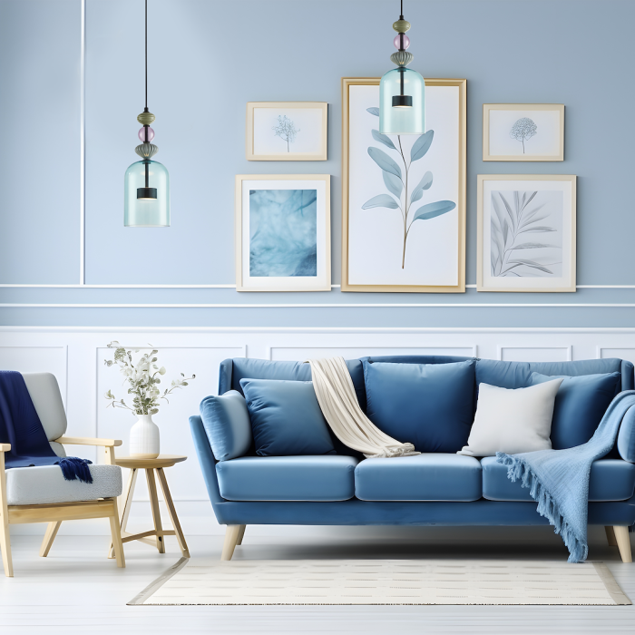 Pendul Milagro Arte LED 12W 1399lm 3000K 230V Multicolor Metal & Sticlă IP20 [3]