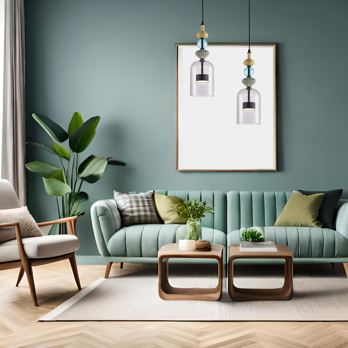 Pendul Milagro Arte LED 12W 1399lm 3000K 230V Multicolor Metal & Sticlă IP20 [3]