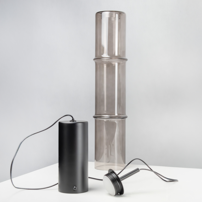 Pendul Milagro Bato LED 4W 388lm 3000K 230V Coffee & Black Metal & Sticla IP20 [6]