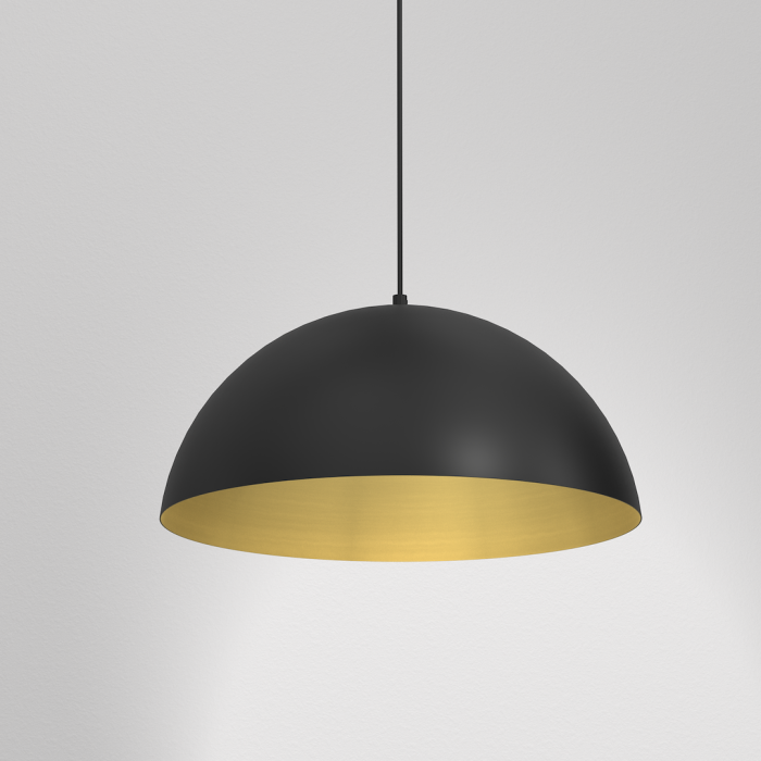 Pendul Milagro Beta  1xE27   230V/50Hz Black & Gold Metal IP20 [3]