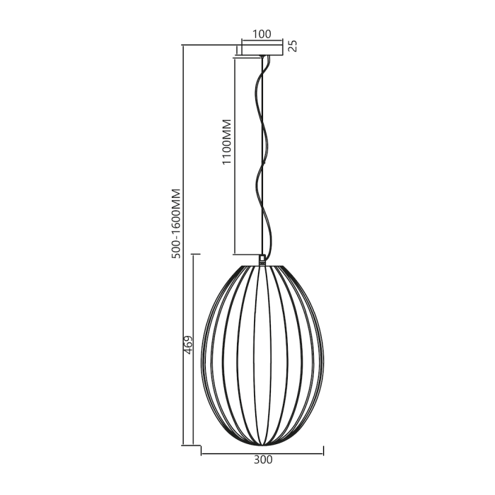 Pendul Milagro Braga  1xE27 max 60W   230V/50Hz Chrome & White Metal & Sticla IP20 [5]