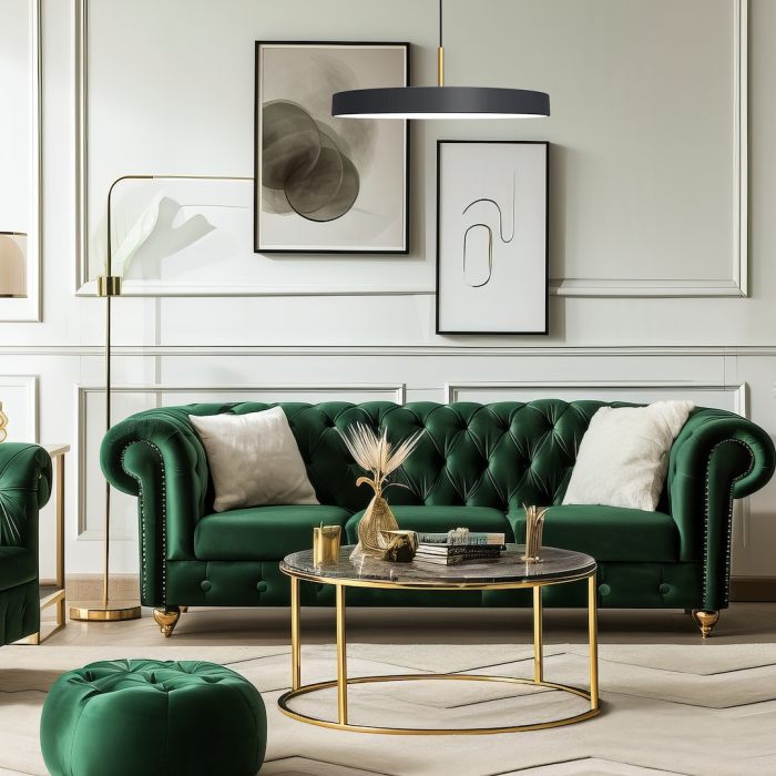 Pendul Milagro Disc  38W 2500lm 4000K 230V/50Hz Black & Gold Metal & Plastic IP20 [4]