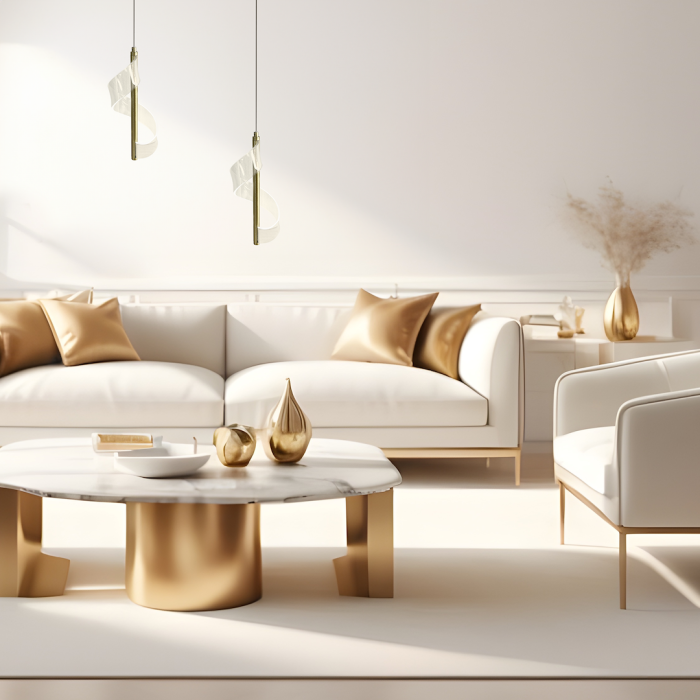 Pendul Milagro Largo  10W 900lm 4000K 230V/50Hz Gold Metal & Acril IP20 [3]