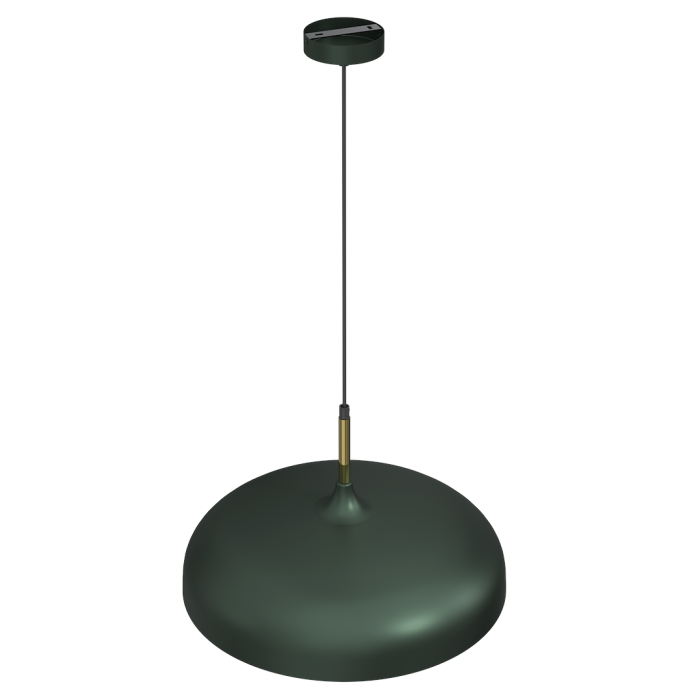 Pendul Milagro Lincoln  1xE27 60W   230V/50Hz Green & Gold Metal IP20 [7]