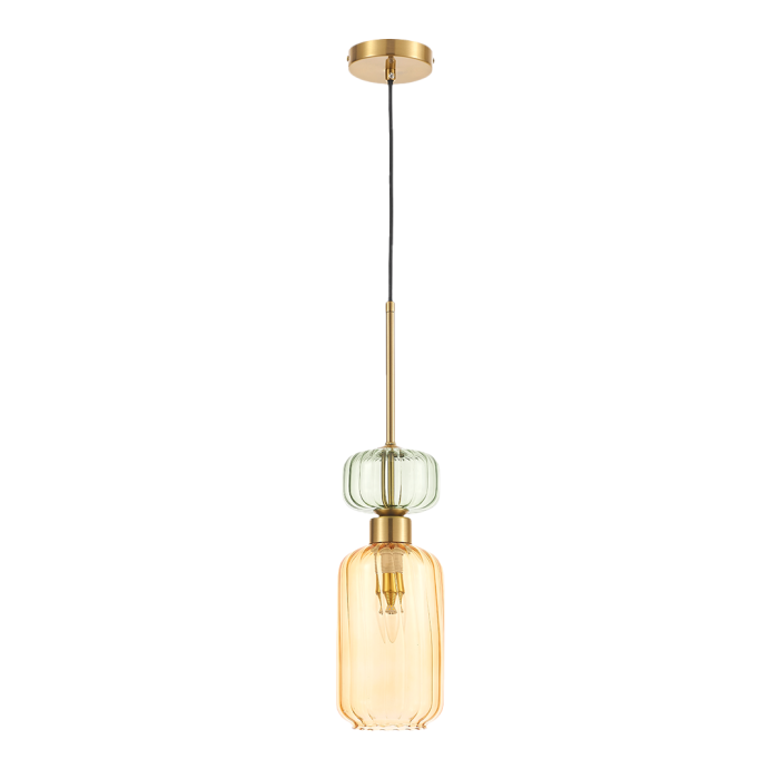 Pendul Milagro Molly E14 1xE14   230V Chihlimbar Metal & Sticlă IP20 [7]