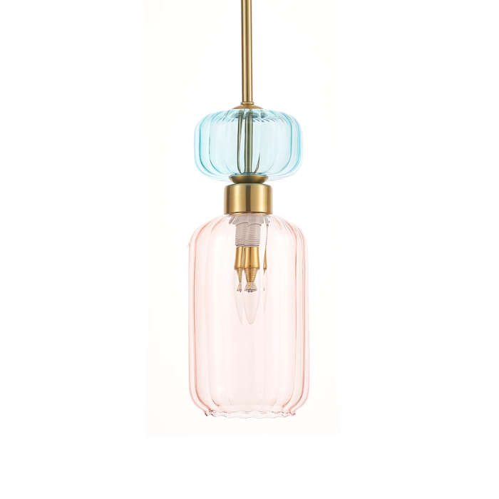 Pendul Milagro Molly E14 1xE14   230V Multicolor Metal & Sticlă IP20 [3]
