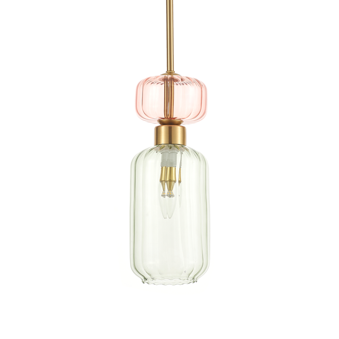 Pendul Milagro Molly E14 1xE14   230V Multicolor Metal & Sticlă IP20 [3]