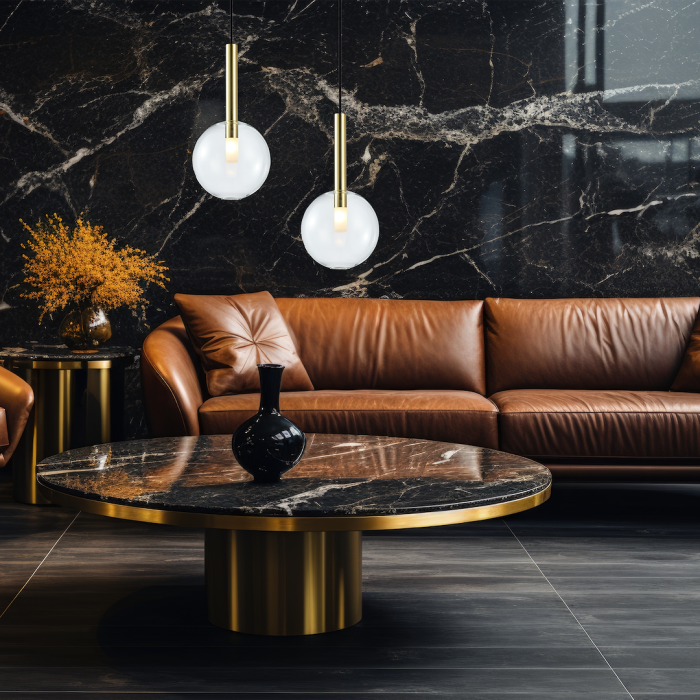 Pendul Milagro Niko  1xG9 max 9W   230V/50Hz Gold Metal & Sticla IP20 [3]